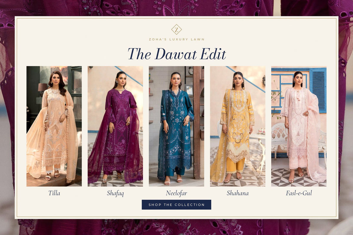 Zabaish Zoha's Luxury Lawn